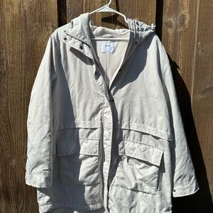 Old Navy Cream Utility Jacket Lightweight Casual
